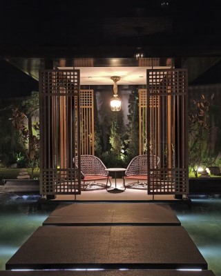 Pavilion lighting design